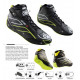 Boty FIA boty OMP ONE-S černá/fluo žlutá | race-shop.cz
