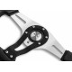 Volanty 3 ramenný sportovní volant MOMO TREK, 350mm, semiš, 40mm odsazení, černá/stříbrná/žlutá | race-shop.cz