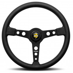 3 ramenný sportovní volant MOMO PROTOTIPO, 370mm, kůže, 37mm odsazení, černá
