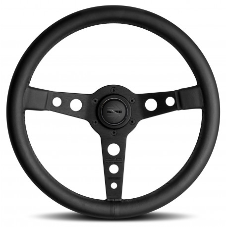 Volanty 3 ramenný volant MOMO PROTOTIPO BLACK EDITION 350mm, kůže | race-shop.cz
