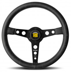 3 ramenný sportovní volant MOMO PROTOTIPO HERITAGE, 350mm, kůže, 39mm odsazení, černá