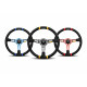 Volanty 3 ramenný sportovní volant MOMO ULTRA, 350mm, alcantara, 70mm odsazení, černá/žlutá | race-shop.cz