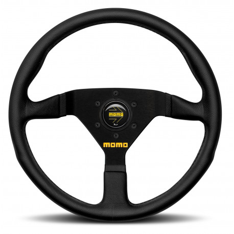 Volanty 3 ramenný sportovní volant MOMO MOD.78, 350mm, kůže, 36mm odsazení, černá | race-shop.cz