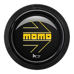 Tlačítko klaksonu MOMO, žluté logo 2CCF