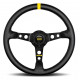 Volanty 3 ramenný sportovní volant MOMO MOD.07, 350mm, kůže, 72mm odsazení, černá/žlutá | race-shop.cz