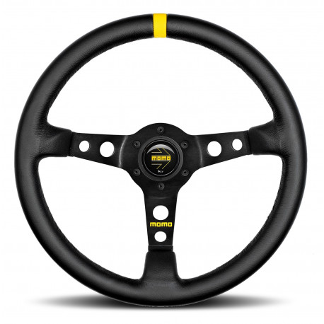 Volanty 3 ramenný volant MOMO MOD.07 černá 350mm, kůže | race-shop.cz