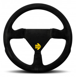 3 ramenný sportovní volant MOMO MOD.11, 280mm, semiš, bez odsazení, černá