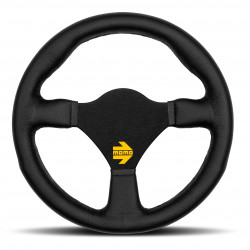 3 ramenný sportovní volant MOMO MOD.26, 260mm, kůže, bez odsazení, černá