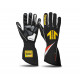 Rukavice Závodní rukavice MOMO CORSA R s homologací FIA (vnější prošívání) černé | race-shop.cz