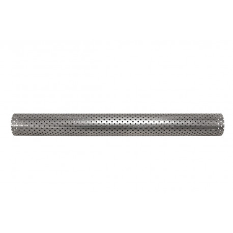 Díly pro výrobu tlumičů Perforované potrubí 63mm 50cm 304SS | race-shop.cz