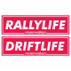 Nálepky Nálepka race-shop Rallylife/ Driftlife | race-shop.cz