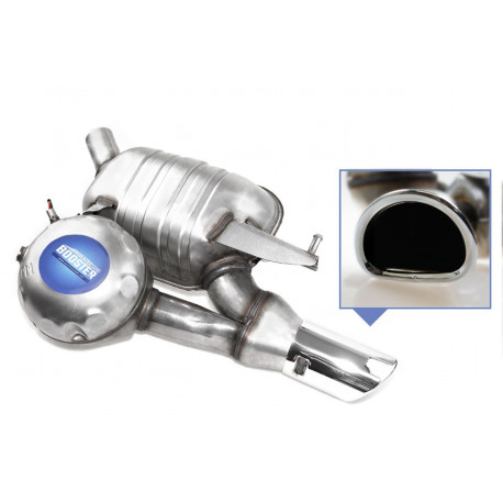 Sound Booster pro konkrétní model Originální zadní tlumič výfuku vlevo včetně generátoru zvuku pro Audi A6, A7 4G Allroad (2013+) | race-shop.cz