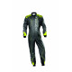 Kombinézy CIK-FIA race suit OMP KS-3 ART black/yellow | race-shop.cz