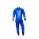 Kombinézy CIK-FIA race suit OMP KS-3 ART blue/cyan | race-shop.cz