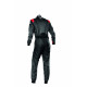 Kombinézy CIK-FIA child race suit OMP KS-3 ART black/red | race-shop.cz