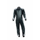 Kombinézy CIK-FIA child race suit OMP KS-3 ART black/silver | race-shop.cz