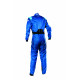 Kombinézy CIK-FIA child race suit OMP KS-3 ART blue/cyan | race-shop.cz