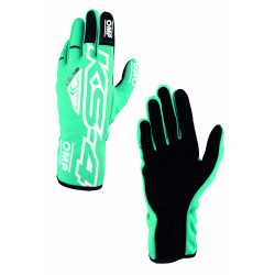 Závodní rukavice OMP KS-4 ART my2023 (vnitřní prošití) mátově zelená