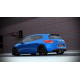 Body kit a vizuální doplňky Zadní difuzor VW Scirocco III R s 2 výfukovými otvory | race-shop.cz