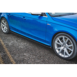 MAXTON DESIGN difuzory prahů pro Audi S4 / A4 / A4 S-Line B8 / B8 FL