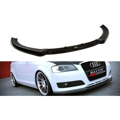 Body kit a vizuální doplňky MAXTON DESIGN přední splitter pro AUDI A3 8P (FACELIFT MODEL) | race-shop.cz
