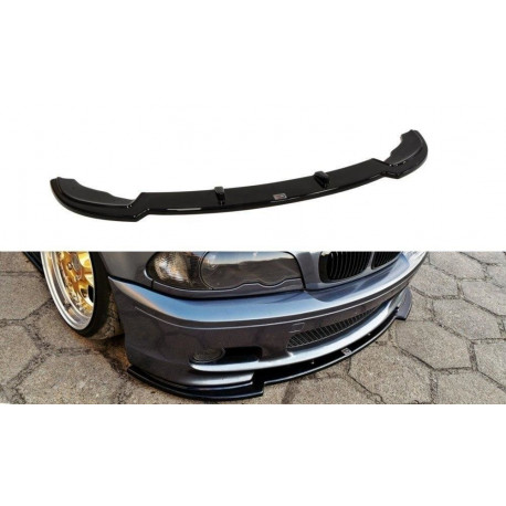 Body kit a vizuální doplňky Přední splitter V.1 pro BMW 3 E46 MPACK COUPE | race-shop.cz