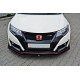 Body kit a vizuální doplňky Přední splitter v.1 HONDA CIVIC IX Typ R | race-shop.cz