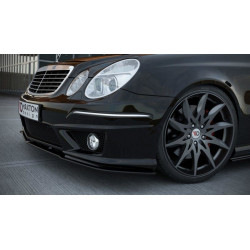 MAXTON DESIGN přední splitter pro MERCEDES E W211 AMG FACELIFT