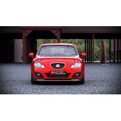 MAXTON DESIGN přední splitter pro SEAT LEON MK2 (FACELIFT)