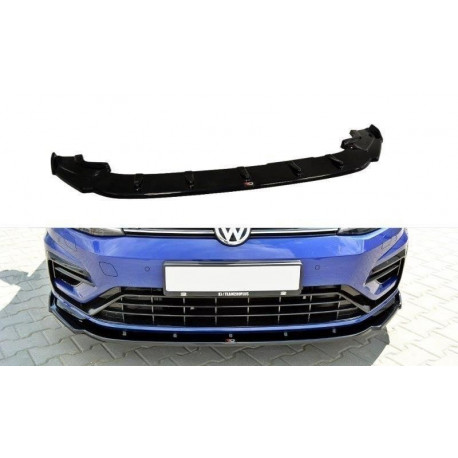 Body kit a vizuální doplňky MAXTON DESIGN přední splitter pro VW Golf 7 R / R-Line Facelift, V1 | race-shop.cz