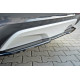 Body kit a vizuální doplňky Centrální splitter zadního nárazníku pro BMW X4 M-PAK. (bez vertikálních částí) | race-shop.cz