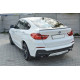 Body kit a vizuální doplňky Centrální splitter zadního nárazníku pro BMW X4 M-PAK. (bez vertikálních částí) | race-shop.cz