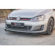 Body kit a vizuální doplňky Přední splitr V.2 VW Golf 7 GTI | race-shop.cz