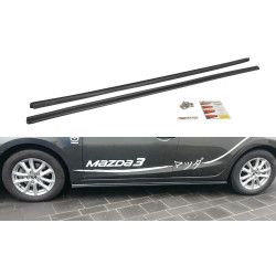 MAXTON DESIGN difuzory prahů pro Mazda 3 BN (Mk3) Facelift