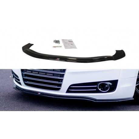Body kit a vizuální doplňky MAXTON DESIGN přední splitter pro Audi A8 D4 | race-shop.cz