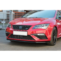 MAXTON DESIGN přední splitter pro Seat Leon Mk3 Cupra/ FR Facelift, V1