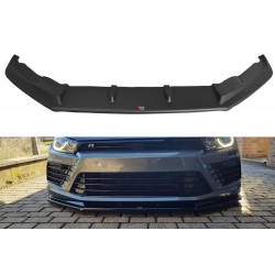 MAXTON DESIGN přední splitter pro VOLKSWAGEN SCIROCCO MK.3 R FACELIFT, V1