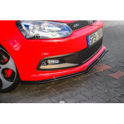 Přední splitr V.2 VOLKSWAGEN POLO MK5 GTI 6R PŘEDSL