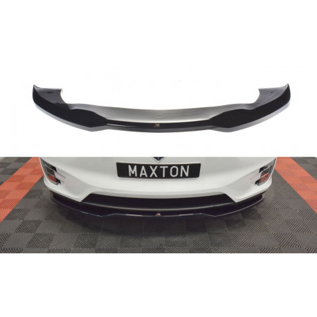 Body kit a vizuální doplňky MAXTON DESIGN přední splitter pro TESLA MODEL X, V2 | race-shop.cz