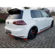 Body kit a vizuální doplňky Centrální splitr zadního nárazníku VW GOLF Mk7 GTI CLUBSPORT | race-shop.cz