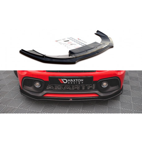 Body kit a vizuální doplňky Přední splitter FIAT 500 ABARTH MK1 FACELIFT | race-shop.cz