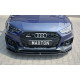 Body kit a vizuální doplňky Přední splitr V.2 Audi RS4 B9 | race-shop.cz