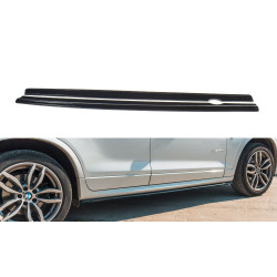 MAXTON DESIGN difuzory prahů pro BMW X3 F25 M-Pack Facelift