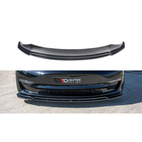 Body kit a vizuální doplňky Přední splitter V.2 Tesla Model 3 | race-shop.cz