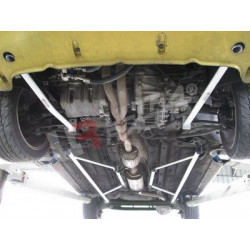 Fiat Punto 2 HGT 1.8 UltraRacing Spodní rozpěra "H-Brace" přední podlahy - 4-bodová