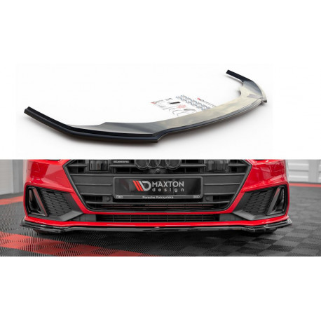 Body kit a vizuální doplňky Přední splitr V.1 Audi A7 C8 S-Line / S7 C8 | race-shop.cz