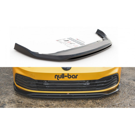 Body kit a vizuální doplňky MAXTON DESIGN přední splitter pro VW Golf 8, V2 | race-shop.cz