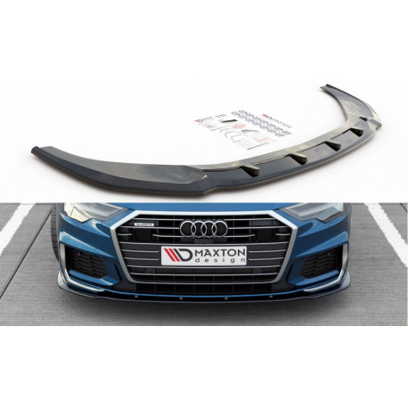 Body kit a vizuální doplňky Přední splitr V.2 Audi A6 S-Line/S6 C8 | race-shop.cz