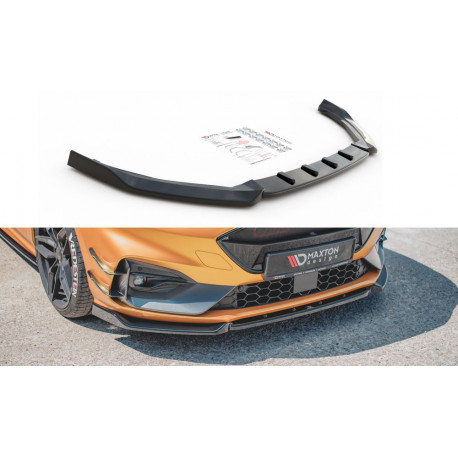 Body kit a vizuální doplňky Přední splitr V.7 Ford Focus ST/ST-Line Mk4 | race-shop.cz