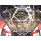 Rozpěry Honda Stream 07+ UltraRacing Spodní rozpěra "H-Brace" přední podlahy - 4-bodová | race-shop.cz